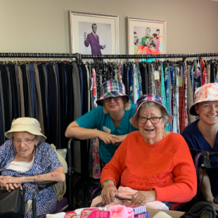 Sleaford Hall Residents Enjoy Joyful Pop-Up Shopping Experience